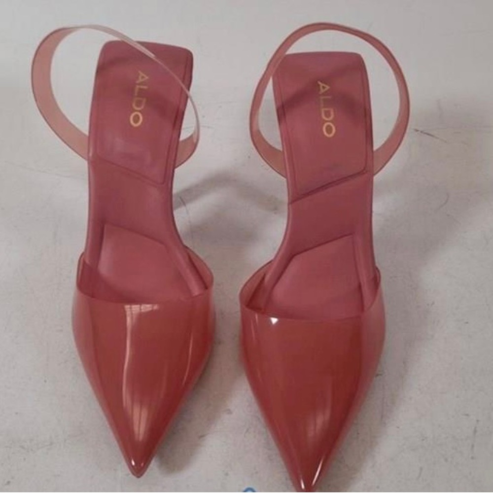 Brand New Women's Pink Aldo Heel Shoes Size 7